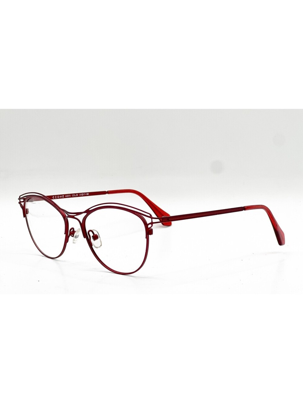 C-Zone M3215 30 Red White Navy Blue Authentic Eyeglasses 51-17-140
